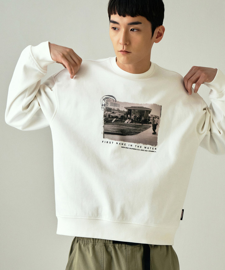 O&#039;NEILL KOREA - 델라웨어 리사이클 맨투맨 티셔츠 OUTRL1211-102