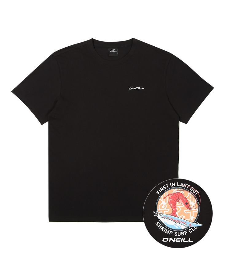오닐X새우깡 반팔 티셔츠 OUTRL2401-199
