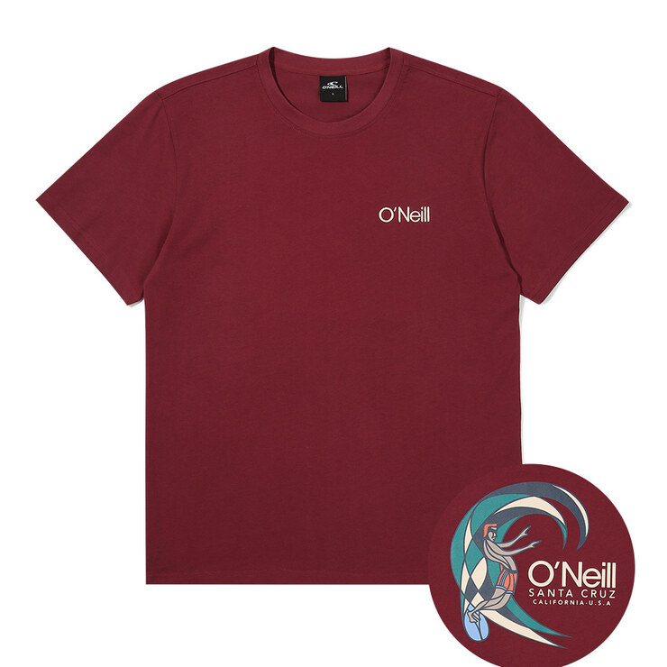 O&#039;NEILL KOREA - 공용 산타크루즈 오가닉 반팔 티셔츠 OUTRL2215-415