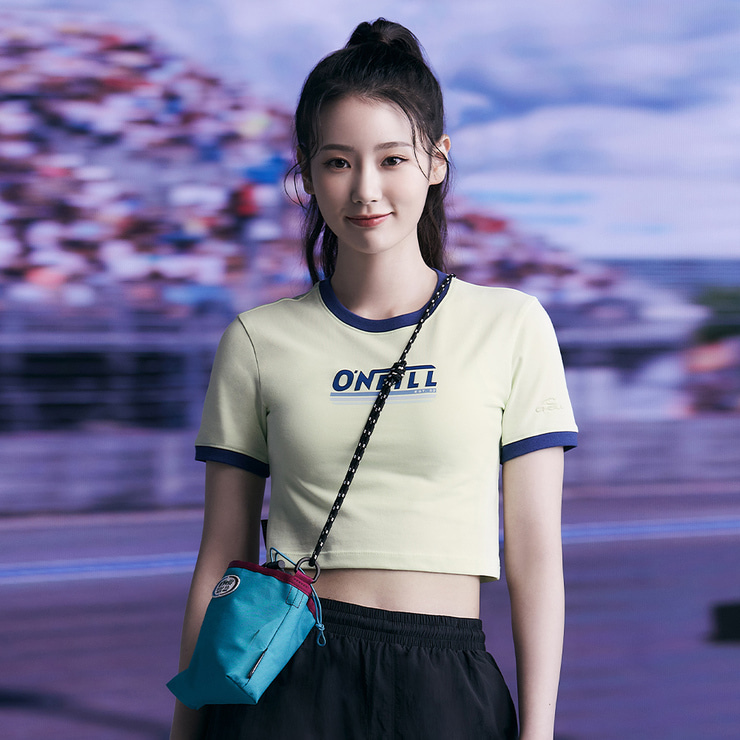 O&#039;NEILL KOREA - 여성 돌로레스 크롭 반팔 티셔츠 OWTRL6101-204