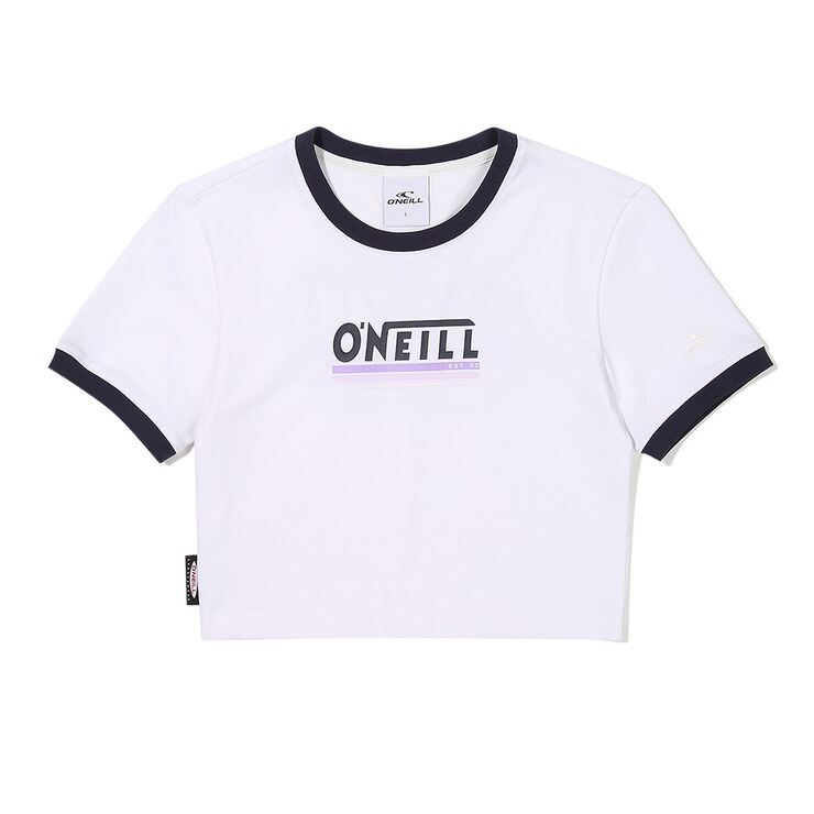 O&#039;NEILL KOREA - 여성 돌로레스 크롭 반팔 티셔츠 OWTRL6101-100