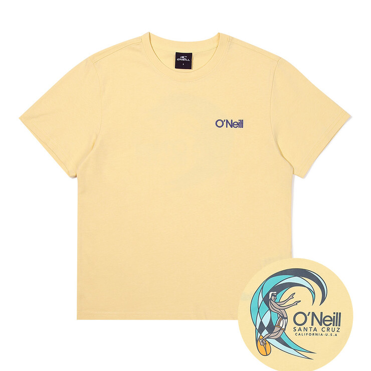 O&#039;NEILL KOREA - 공용 산타크루즈 오가닉 반팔 티셔츠 OUTRL2215-218