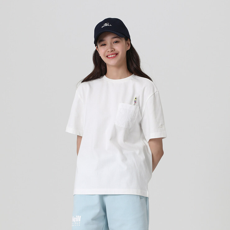 O&#039;NEILL KOREA - 공용 우븐 포켓 반팔 티셔츠 OUTRM2203-101
