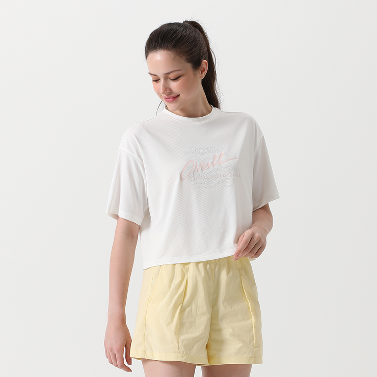 O&#039;NEILL KOREA - 여성 와플 반팔 티셔츠 OWTRM6154-101