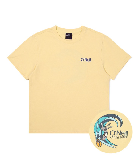 산타크루즈 오가닉 반팔 티셔츠 OUTRL2215-218